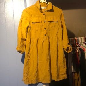 Mustard color dress (kids)